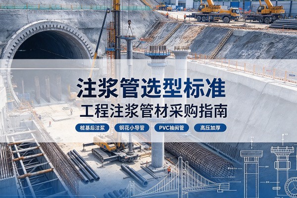城北注浆管选型标准